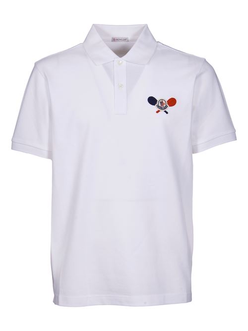 Polo logo tennis MONCLER | 8A0000989A16002