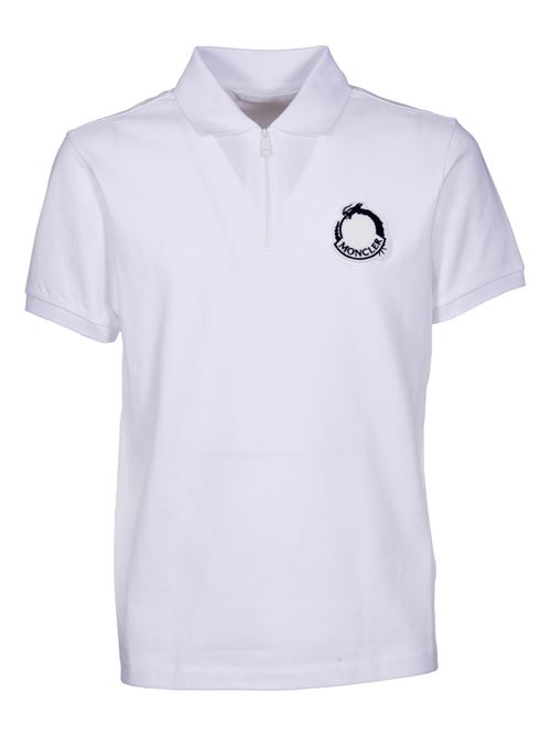 Polo shirt with logo MONCLER | 8A0001089A1600A