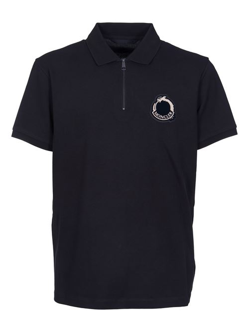 Polo shirt with logo MONCLER | 8A0001089A16999