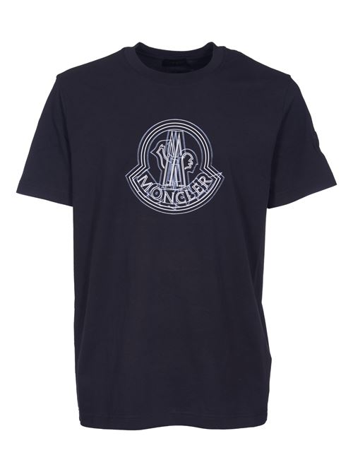 T-shirt logata MONCLER | 8C0002889A17999