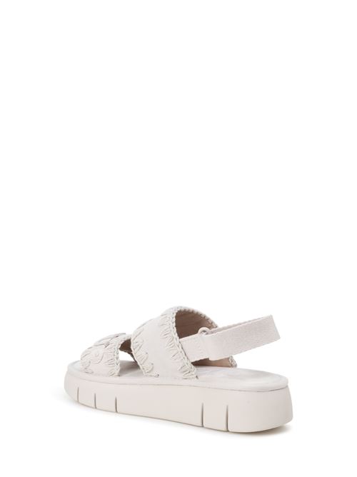 Mou monochrome bounce sandal MOU | MU.SW531001ACHALK