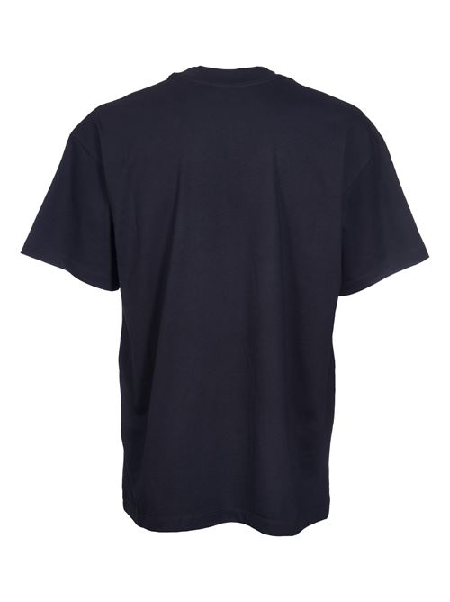 Crew-neck cotton T-shirt with MSGM logo MSGM | 3540MM12023779899