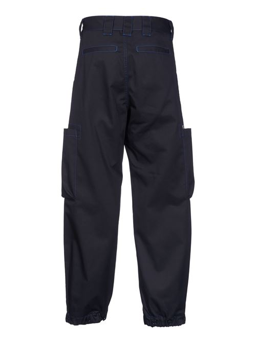 Pantaloni con cuciture a contrasto MSGM | 3540MP10I23751499