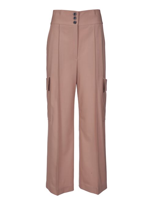 MSGM PANTALONI CARGO IN LANA MSGM | 3541MDP0223760623