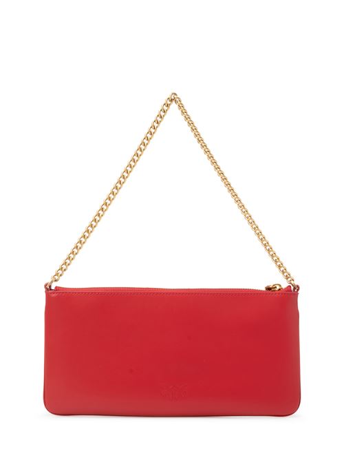 HORIZONTAL FLAT BAG IN PELLE PINKO | 102747A0F1R30Q