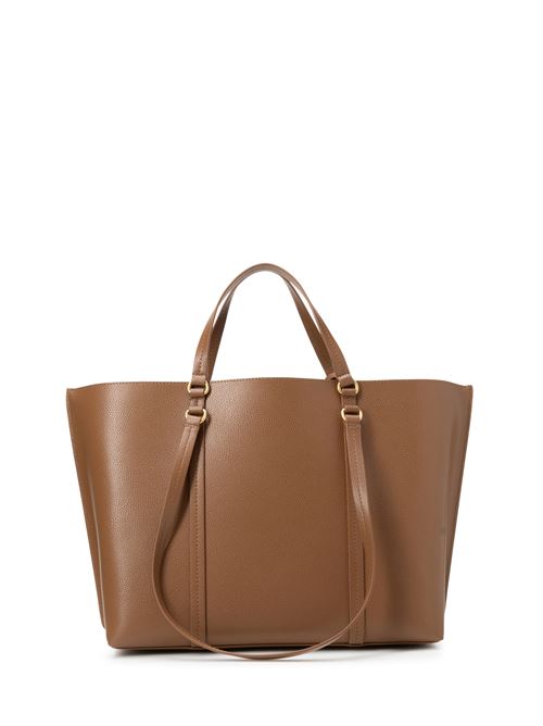 BORSA SHOPPER GRANDE IN PELLE BOTTALATA PINKO | 102832A1LFL17Q