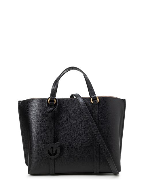 BORSA SHOPPER CLASSIC IN PELLE BOTTALATA PINKO | 102833A1LFZ99Q