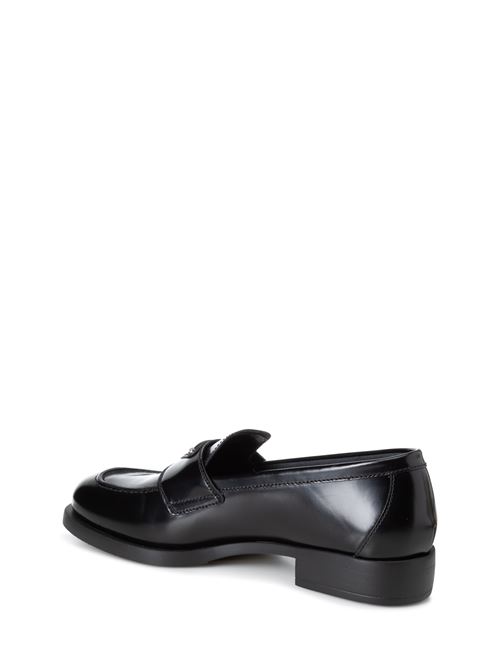 Leather moccasins PRADA | 1D238M055F0002