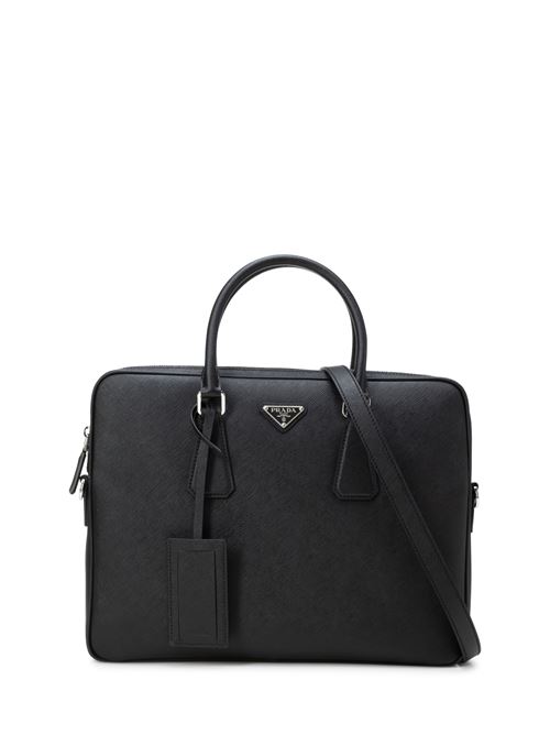 Saffiano leather work bag PRADA | 2VE3689Z2VOOXF0002