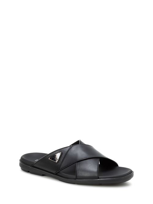 Leather slippers PRADA | 2X31113LEMF0002