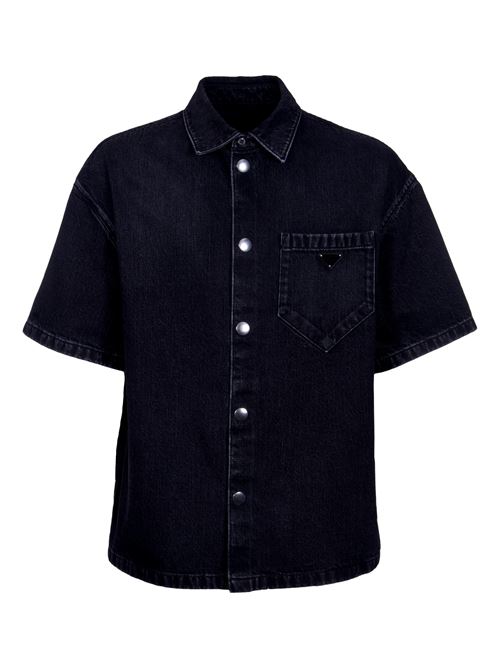 Camicia Denim Washed PRADA | GEC06712K8S212F0557