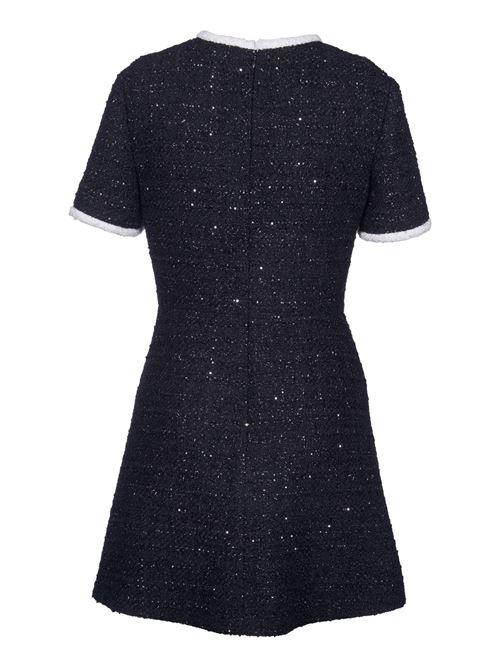 Glaze Tweed Dress VALENTINO | 4B3VA7F08C8YGH