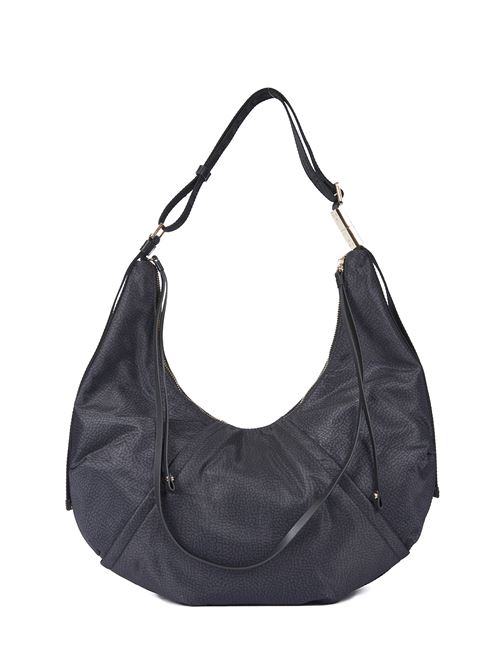 Borsa Hobo Medium Dark Black Borbonese BORBONESE | 933834AH1Y66