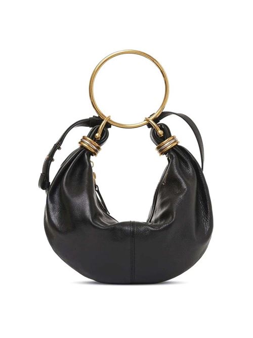 Bracelet Hobo bag piccola in pelle granata CHLOE' | C24AS611N72001